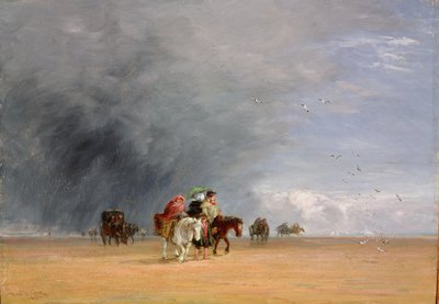 Traversée des sables, 1848 - David Cox