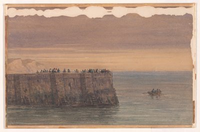La jetée de Douvres, dans le Kent - David Cox