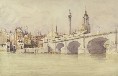 Pont de Londres, 1831 - David Cox