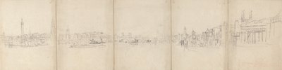 Panorama Old London Bridge - David Cox