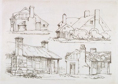 Planche 3 de Progressive Lessons on Landscape for Young Beginners, 1816 - David Cox