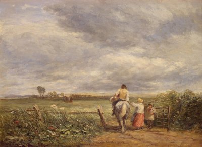 Aller au Champ de Foin, 1853 - David Cox the elder