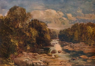 Rokeby sur la Tees, vers 1841 - David Cox the elder