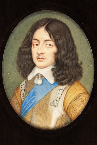 Charles II en jeune homme - David Des Granges