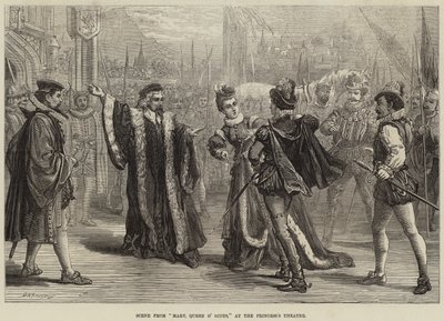 Scène de Mary, Reine d