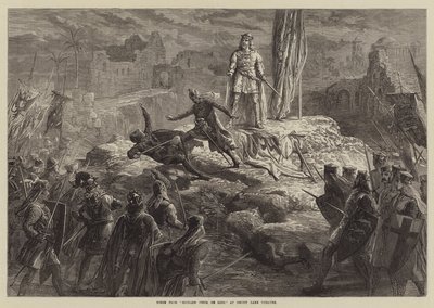 Scène de Richard Cœur de Lion, au Théâtre de Drury Lane - David Henry Friston
