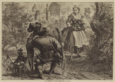 La Saint-Valentin autrefois - David Henry Friston