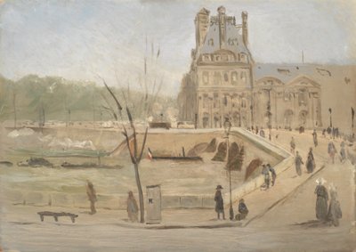 Pont Royal à Paris. Esquisse - David Jacobsen