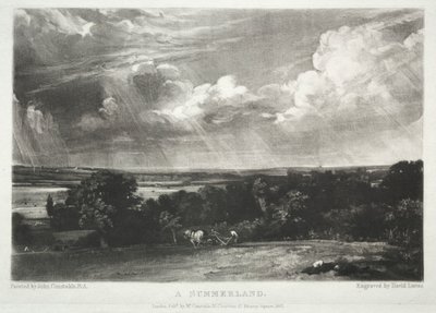 Divers sujets de paysage, caractéristiques du paysage anglais d