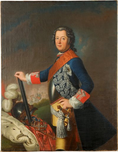 Frédéric II de Prusse, 1743 - David Matthieu