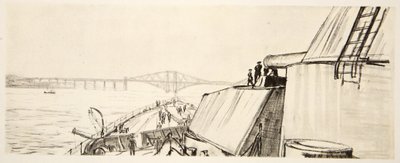 Sur un cuirassé : dans le Forth, illustration de 