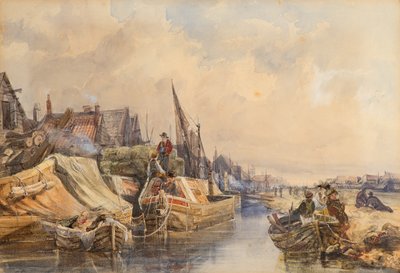 Scène de canal - David Murray