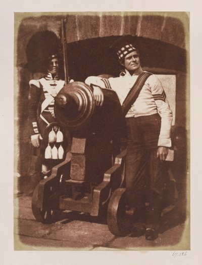 Artilleur et Highlander, château d