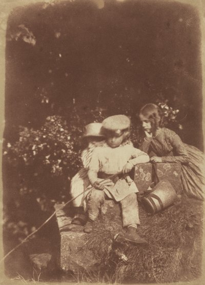 A la piscine Minnow, 1843-1847 (photo) - David Octavius Hill