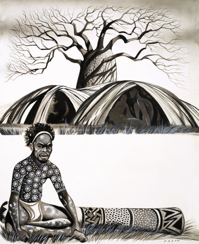 Maisons primitives : Au cœur de la brousse - David Pratt