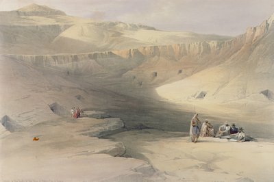 Entrée de la Vallée des Rois, de 