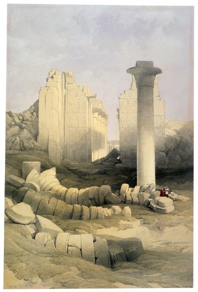 Karnak, 29 novembre 1838