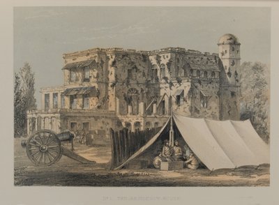 La Maison de la Résidence, Lucknow - David Scott Lieutenant Colonel (after) Dodgson