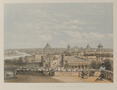 Vue de la position capturée aux rebelles, Lucknow - David Scott Lieutenant Colonel (after) Dodgson