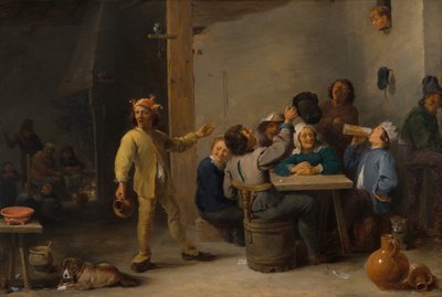 Paysans célébrant la Nuit des Rois - David Teniers II
