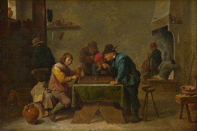 Joueurs de backgammon, vers 1645 - David Teniers the Younger