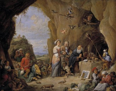 La Tentation de Saint Antoine, milieu du 17ème siècle - David Teniers the Younger
