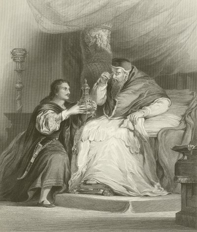 Benvenuto Cellini et le Pape - David Wilkie