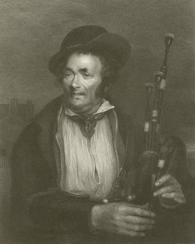 Le Joueur de cornemuse - David Wilkie