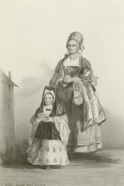 La Señorita et sa Nourrice - David Wilkie
