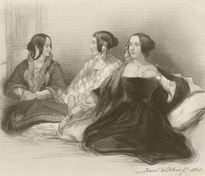 Trois sœurs grecques à Therapia - David Wilkie