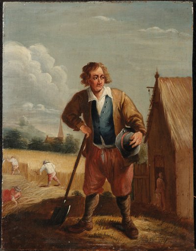 Une allégorie des quatre éléments : Terre - David the Younger (follower of) Teniers