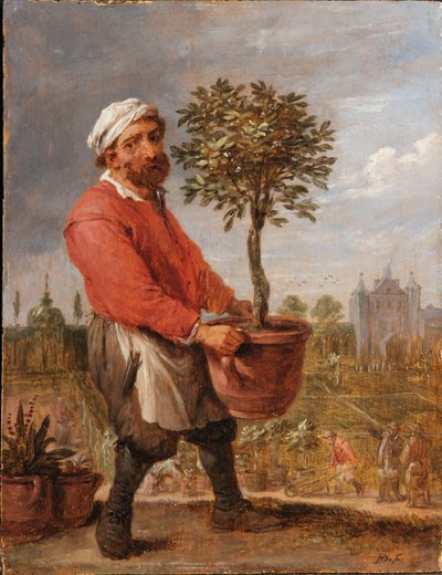 Allégorie des quatre saisons : Printemps - David Teniers the Younger