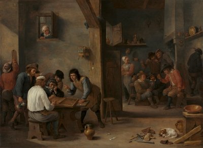 Partie de backgammon, c.1640 - David Teniers the Younger