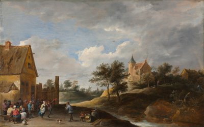 Paysage avec paysans dansant, vers 1645-50 - David Teniers the Younger