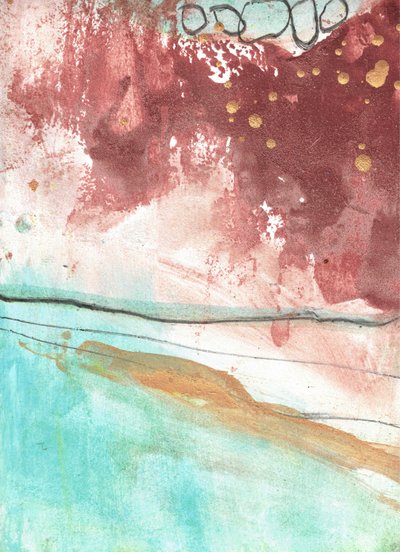 Résumé : « Serene Gold Flow » - Deb Chaney
