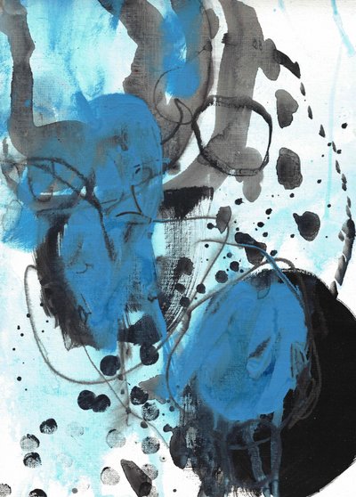 Traits bleus dynamiques - Deb Chaney