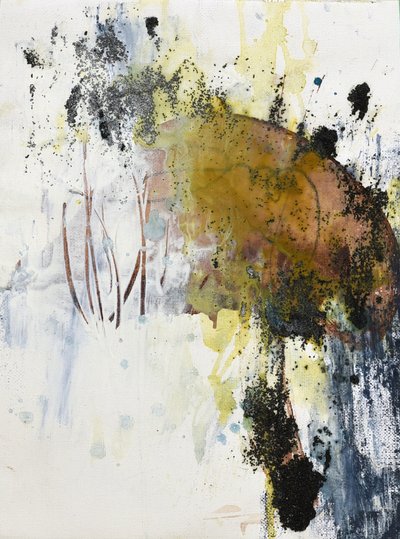 Textures abstraites aux tons terreux - Deb Chaney