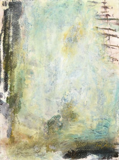 Abstrait vert éthéré - Deb Chaney