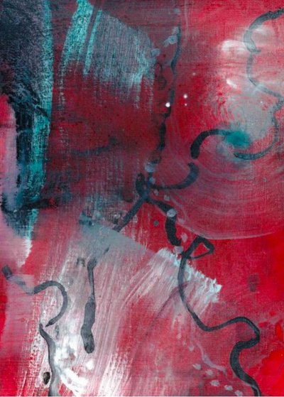 Lignes cramoisies fluides - Deb Chaney