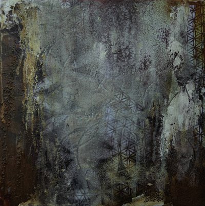 Texture grunge géométrique - Deb Chaney