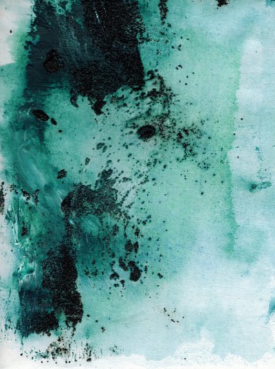 Courants mystiques de couleur bleu sarcelle - Deb Chaney