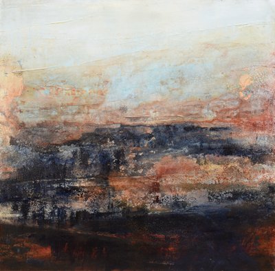 Paysage abstrait rustique - Deb Chaney