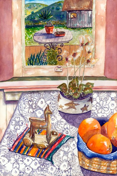 Orange Still - Deborah Eve Alastra