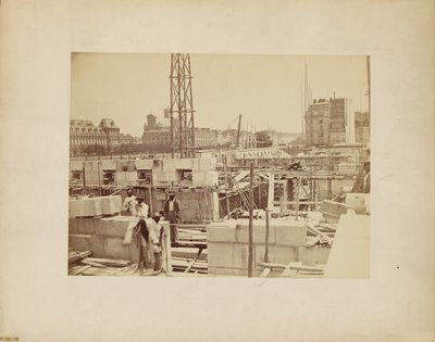 [Chantier de construction à Paris] - Delmaet and Durandelle