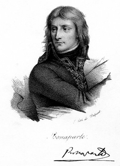 Napoléon Bonaparte jeune homme - Delpech