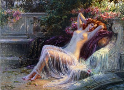 Nu aux Roses - Delphin Enjolras