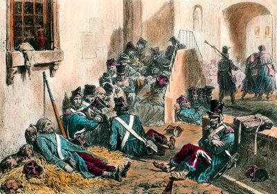 Typhus pendant les guerres napoléoniennes - Denis Auguste Marie Raffet