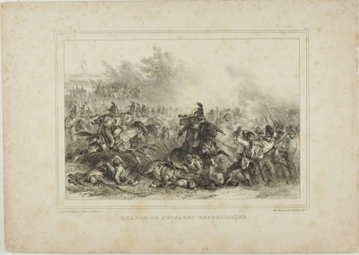 Charge des hussards républicains - Denis Auguste Marie Raffet