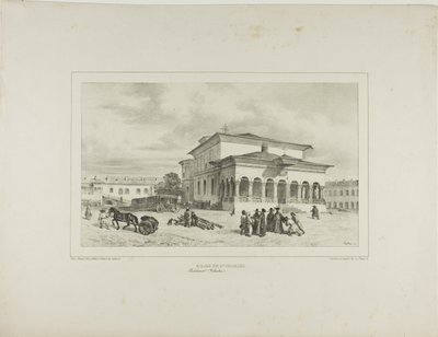 Église Saint-Georges, Bucarest, Valachie, 13 juillet 1837 - Denis Auguste Marie Raffet