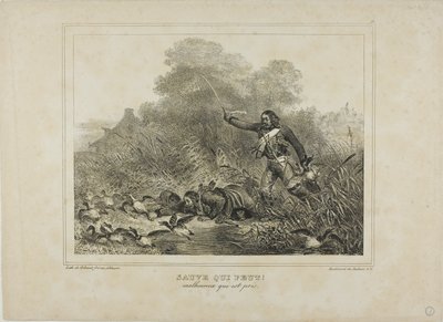 Chacun pour soi ! - Denis Auguste Marie Raffet